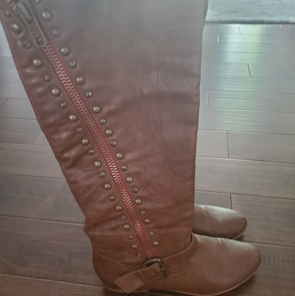 Not Rated Brown Tall Boots Size 8 Women's